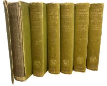 JAMES GARDINER THE PASTON LETTERS AD 1422-1509, London, Chatto and Windus, 1904, in 6 volumes. Bound