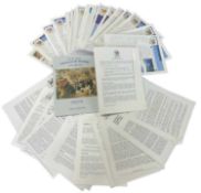 A collection of THE KEDGE ANCHOR bulletin and newsletters - The official publication of the 1805 [