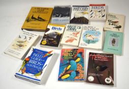 Ornithological book interest: Quantity of thirteen various Bird identification guides to include
