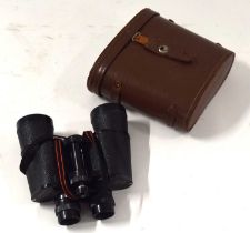 Pair of cased Longines 7x50 binoculars