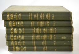 Ornithology interest: Complete volume 1-6 ornithological interest books "British Birds with their