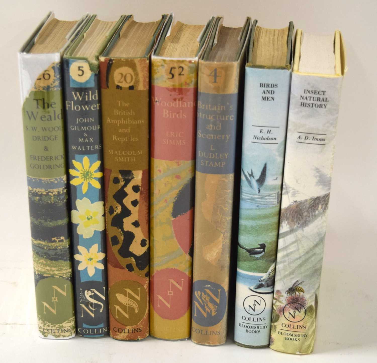 Ornithological book interest: quantity of seven New naturalist books in dust jackets to include: - Image 2 of 2