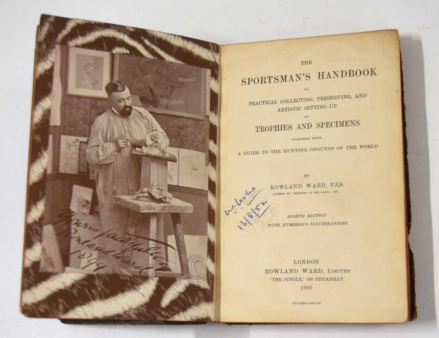 Taxidermy interest - Two "The Sportsman's Handbook to practical collecting and preserving - Image 7 of 7