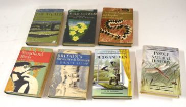 Ornithological book interest: quantity of seven New naturalist books in dust jackets to include: