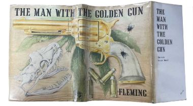 IAN FLEMING: THE MAN WITH THE GOLDEN GUN, London, Jonathan Cape, 1965, original dustjacket. Clipped,