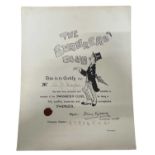 A c1920 'The Swankers Club' certificate (London). Mounted to card, the 'Wanganui Swankers' Club