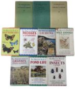 10 Observer Natural History interest books, c1950s-60s. 3 lacking dustjackets