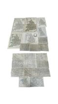 One packet: Various maps, mostly 19th century, British and European