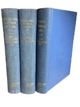 C N ROBINSON AND H M ROSS (Eds): NAVAL AND SHIPPING ANNUAL, 1930, 1932, 1936. All ex libris with