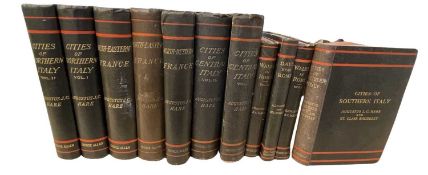 AUGUSTUS J C HARE: 11 titles: HISTORY AND TOUR GUIDES, Late 19th centure. All uniformly bound in
