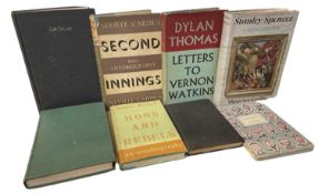 FIRST EDITIONS: 8 TITLES: DYLAN THOMAS: LETTERS TO VERNON WATKINS, London, J M Dent and Sons,