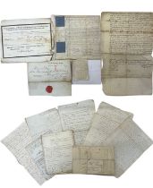 THOMAS DAY: (Armourer on the HMS Victory) - Family archive papers, JANE DAY manuscripts, 18th and