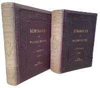 S VOEGLIN: DENMALER DER WELTGESCHICHTE (THE PAINTER OF WORLD HISTORY), 2 volumes. 18070-78. Tooled