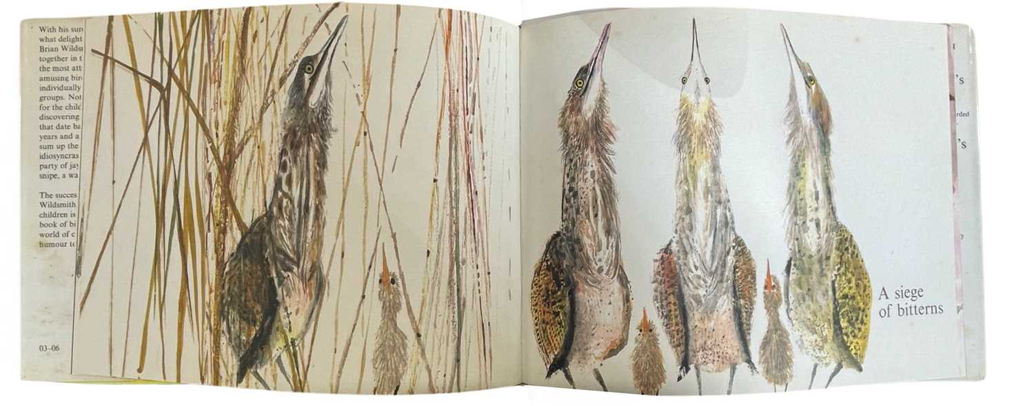 BRIAN WILDSMITH: BIRDS, London, Oxford University Press, 1967, First edition. Scarce, oblong binding - Image 3 of 3