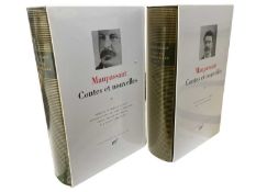 GUY DE MAUPASSANT (1850-1893): CONTES ET NOUVELLES (Tales and Short Stories), Volume I and II.