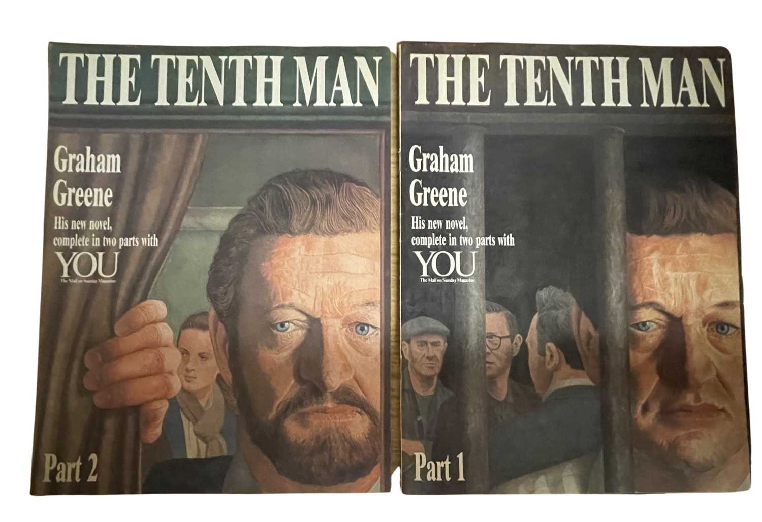 GRAHAM GREENE: THE TENTH MAN, Prebook publication in 2 parts in the Mail on Sunday Magazine.