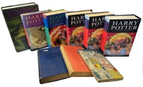 ONE BOX, SOME FIRST EDITIONS: Various Titles, to include: J K ROWLING FIRSTS: HARRY POTTER AND THE