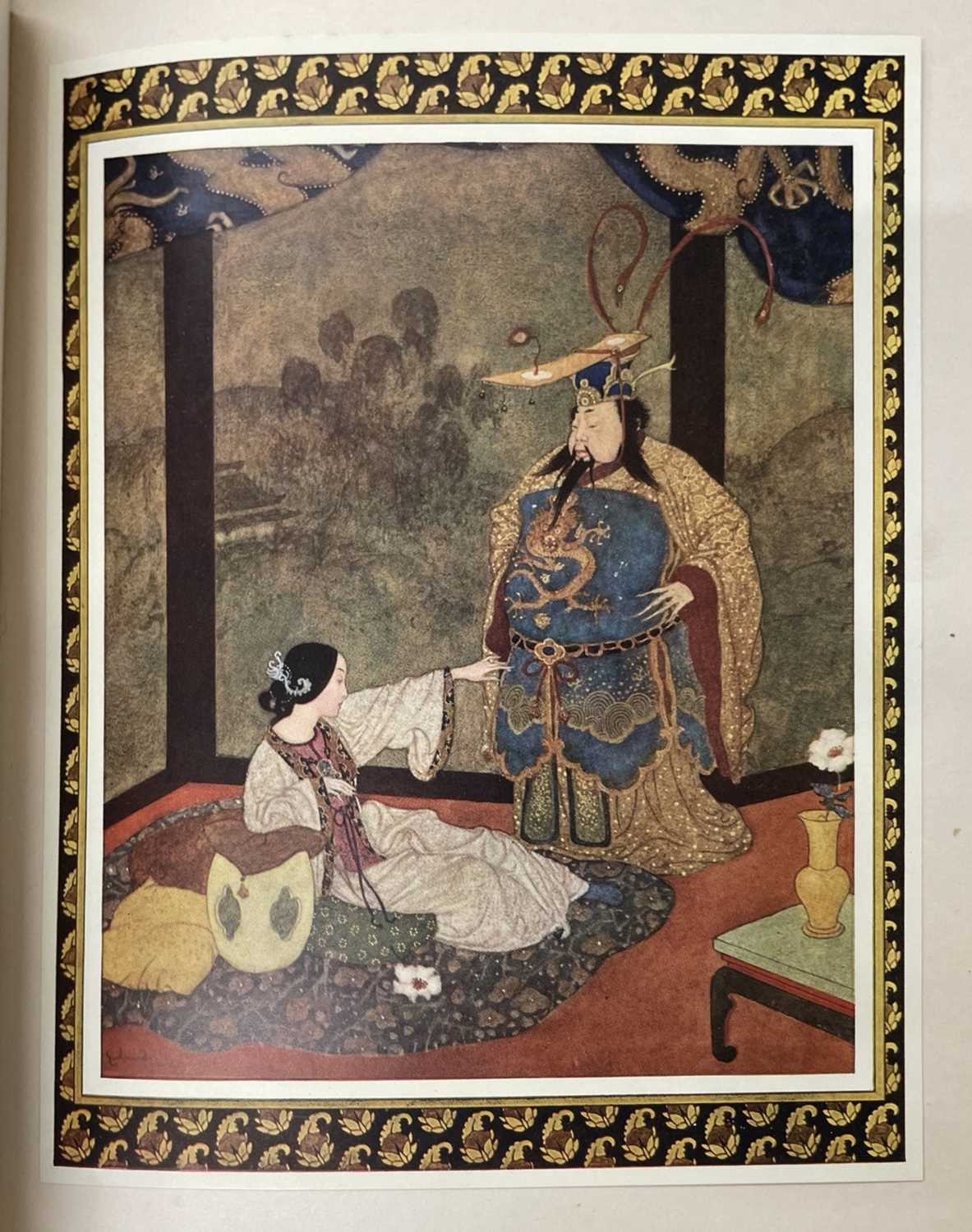 EDMUND DULAC (ILLUS): PRINCESS BADOURA - A TALE FROM THE ARABIAN NIGHTS RETOLD BY LAURENCE - Image 3 of 3