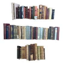 A large collection of approximately 70 small and miniature books, mostly 302mo, period cloth,