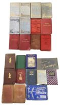 A mixed collection of various travel guides, early 19th and 20th century, period cloth (23)