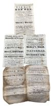 Theatre Bills from the English Opera House 19th Century