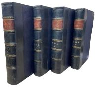 WILLIAM YARRELL: A HISTORY OF BRITISH BIRDS, 4 Volumes. London, John Van Voorst, 1871 - 1885. Half