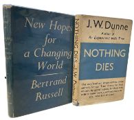 THEOLOGY / PHILOSOPHY INTEREST: 2 titles: BERTRAND RUSSELL: NEW HOPES FOR A CHANGING WORLD,