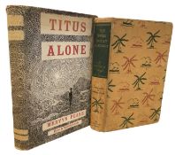 MERVYN PEAKE: 2 titles: TITUS ALONE, London, Eyre and Spottiswoode, 1959. First edition with