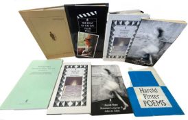 HAROLD PINTER: 8 titles: MONOLOGUE; MOUNTAIN LANGUAGE & ASHES TO ASHES (x2); MOONLIGHT (x2); VARIOUS