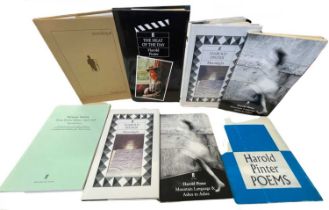 HAROLD PINTER: 8 titles: MONOLOGUE; MOUNTAIN LANGUAGE & ASHES TO ASHES (x2); MOONLIGHT (x2); VARIOUS