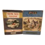 EDWARD ARDIZZONE: 2 first edition titles: TIM ALL ALONE, London, OUP, 1956; PAUL, THE HERO OF THE