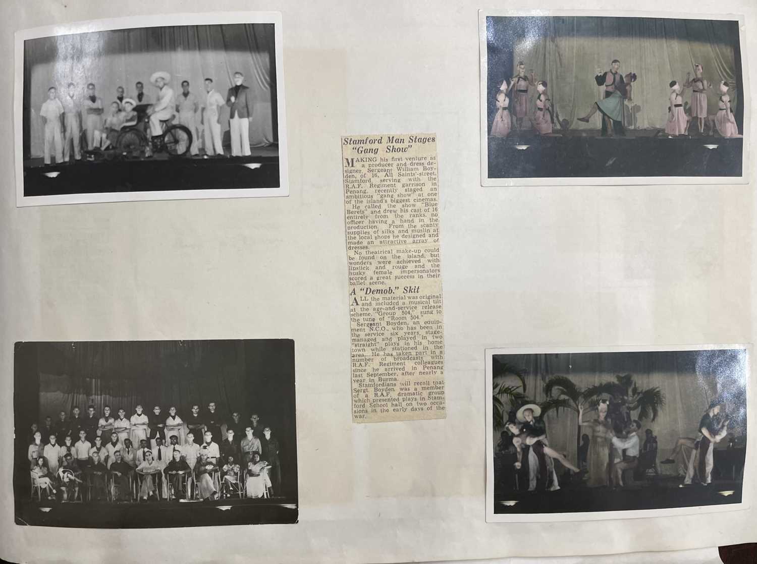Autograph and Album with Theatrical Photos and Ephemera - Image 4 of 16