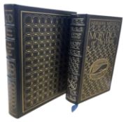 THE EASTON PRESS: 2 titles, HERMAN MELVILLE: MOBY DICK; OR, THE WHALE, Connecticut, 1977.