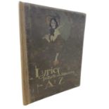 EDMUND DULAC: LYRICS PATHETIC & HUMOROUS FROM A TO Z, London, Frederick Warne & Co, 1908. First