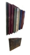 A collection of various bound sheet music books, to include Mozart, Tchaikovsky, Puccini, Wagner and
