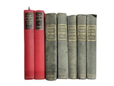 Military history: WILLIAM JAMES: THE NAVAL HISTORY OF GREAT BRITAIN, Volumes 1, 3 - 6, London,