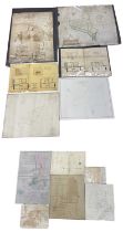 One packet: Mixed architectural plan and maps of Norfolk interest, to include: Hethersett,