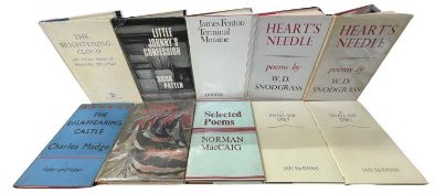 MIXED POETRY: 10 FIRST EDITION TITLES: DAVID GASCOYNE: POEMS 1937-1942, London, Nicholson and