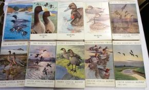 Wildfowl Trust Reports: an unbroken run of 38 copies commencing with 'Severn Wildlife Trust Second