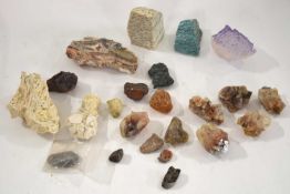 Natural History and Geology Interest: Quantity of rock and mineral specimens to include Florite &