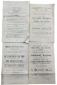 ONE PACKET: Sales particulars for various Norfolk estates: ORFORD HILL, NORWICH (Incomplete); QUEBEC