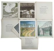 BRAUN, Thomas. L’an Poemes. [Illustrations by] Franz M. Melchers. Bruxelles, E. Lyon-Claesen,