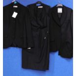 A quantity of late 20th/early 21st century ladies wear to include a black three button blazer by