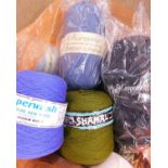 A quantity of assorted new/unused wool