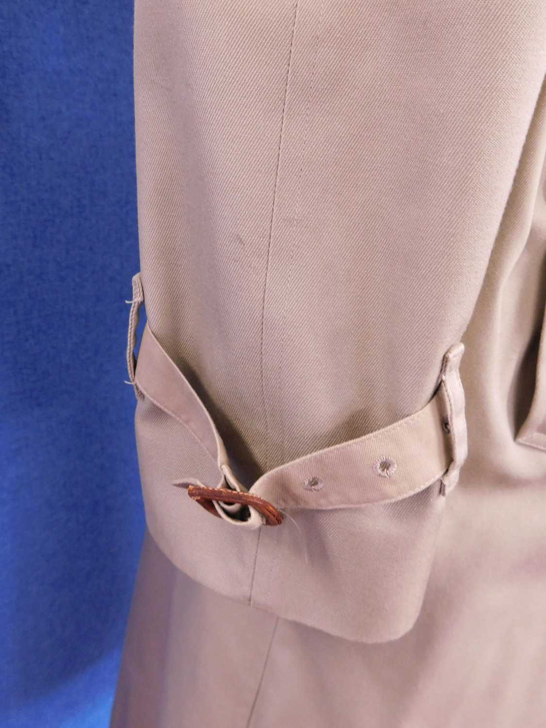A lady's Burberry double breasted trenchcoat, size 16 Petite, together with a Burberry cashmere - Image 7 of 12