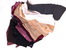 A quantity of gents waistcoats, various fabrics and sizes