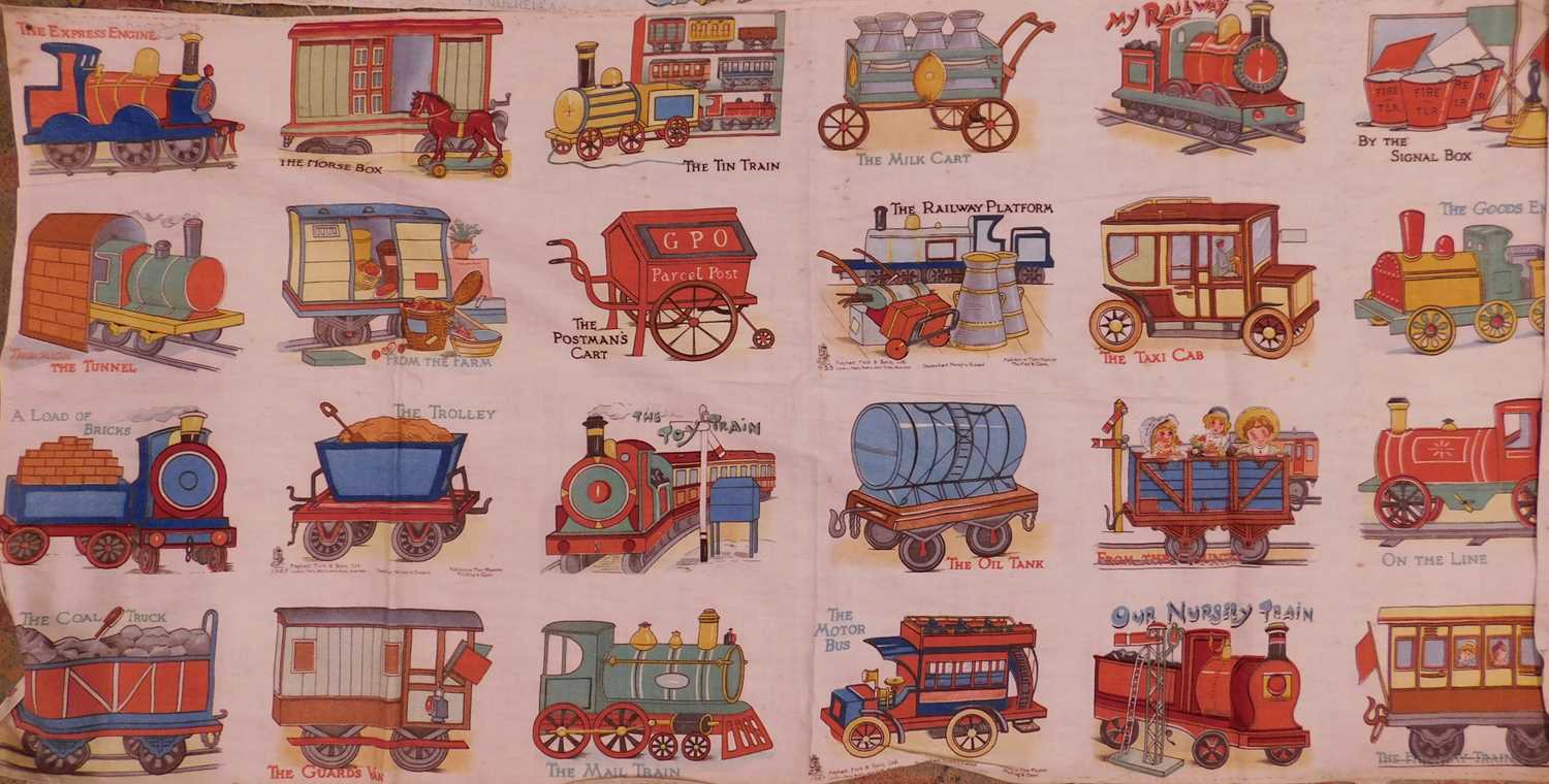 A quantity of printed cotton with illustrations by Raphael Tuck & Sons, to include characters from - Image 2 of 9