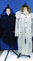 Two Musto overcoats, to include a lady's beige Musto Country raincoat, single breasted with zip