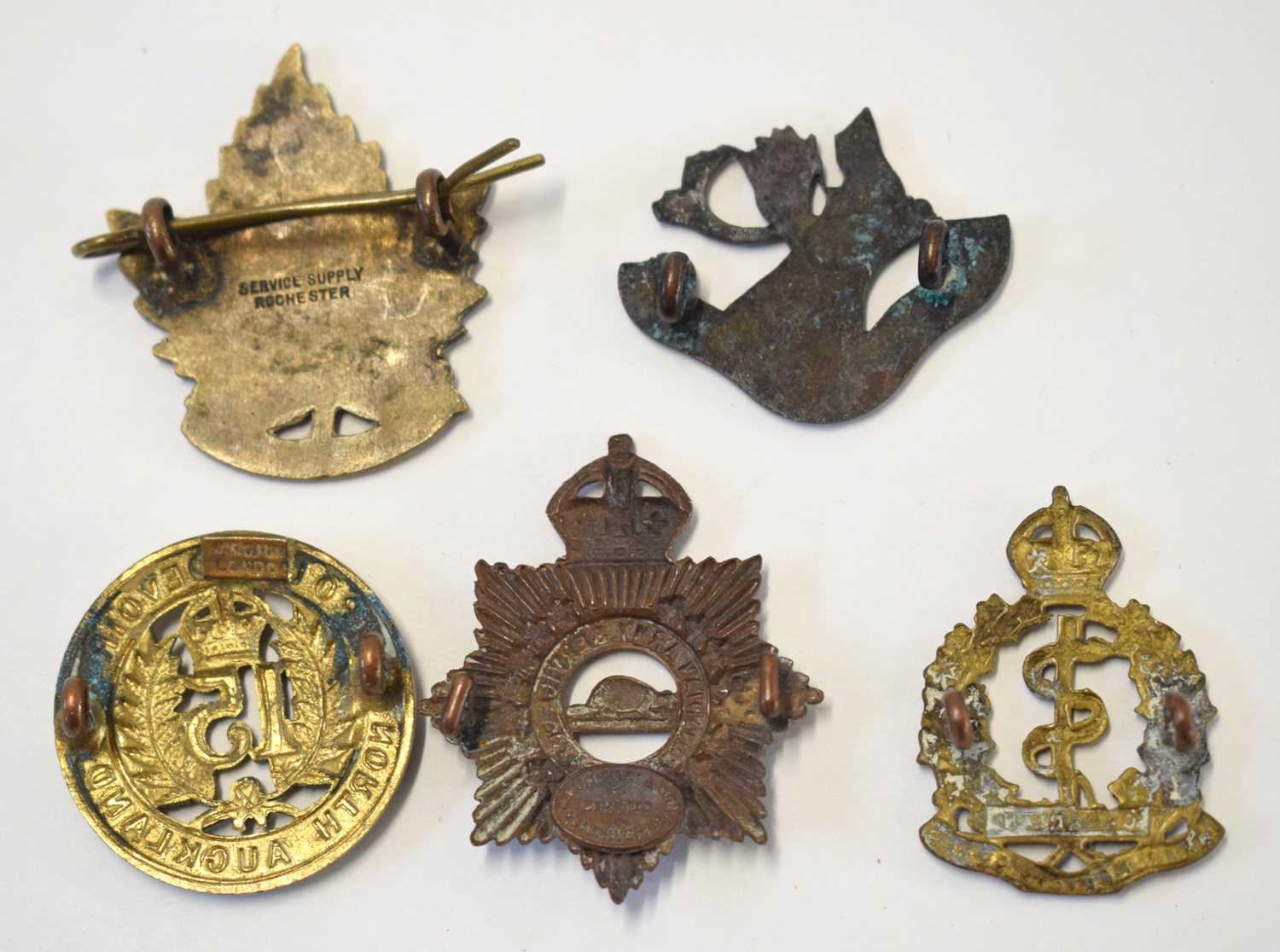 Quantity of 17x various Canadian cap badges to include: Princess Patricias Canadian Light - Image 7 of 11