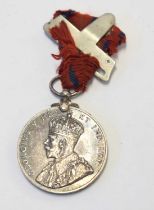 George V County & Borough Police coronation 1911 medal impressed to P.C. 94 H. SMITH Norwich City